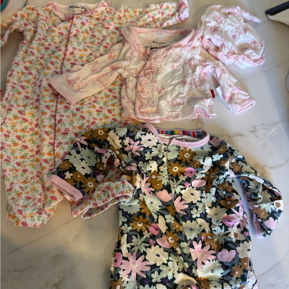 Magnetic Me Pink and Multicolor Kids Pajama Set